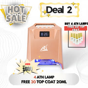 Deal 2: Buy 4 ATN Lamps, Get 30 Top Coats (20ml) FREE