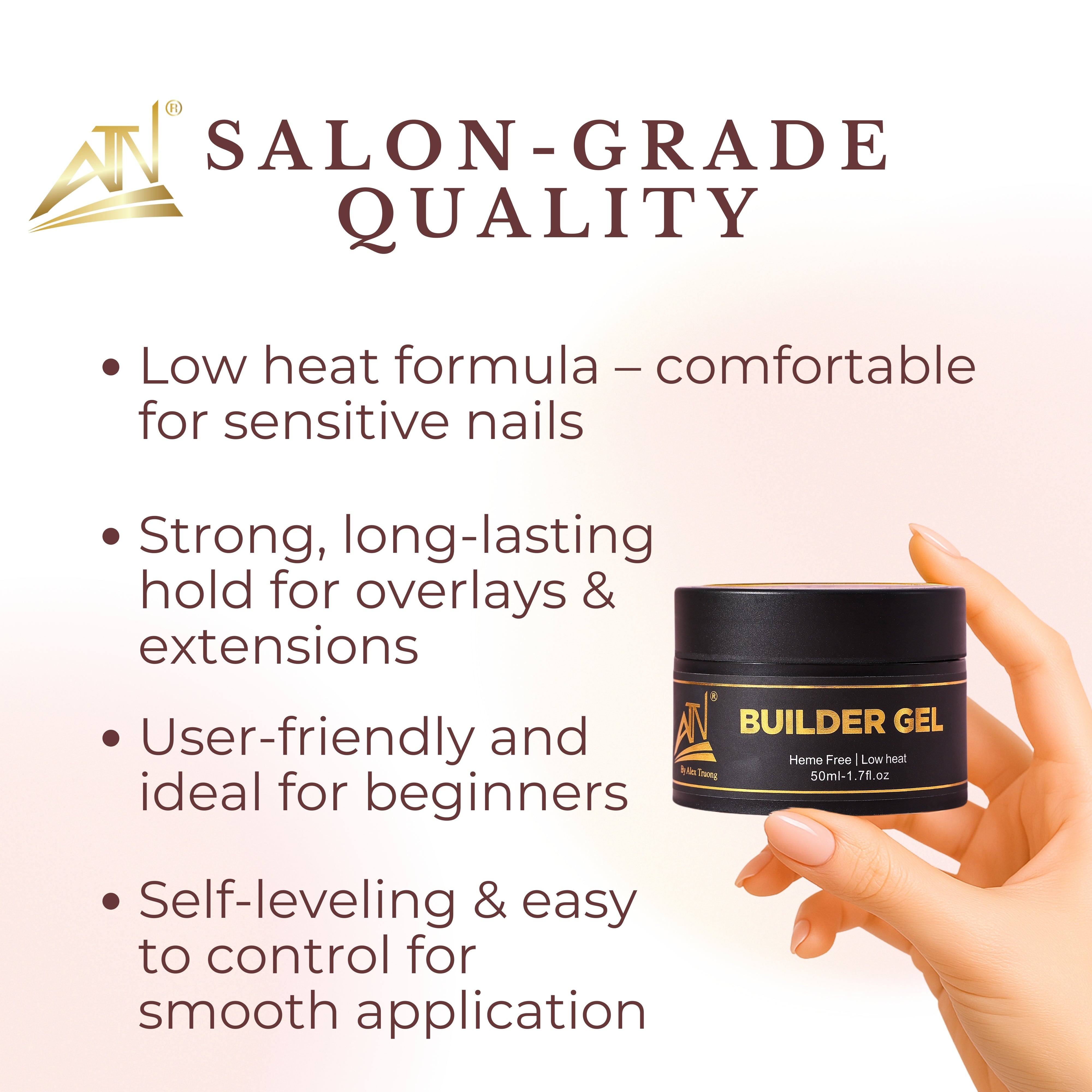 ATN Kit #8 - ATN Builder Gel Master Kit - For Professional Nail Techs