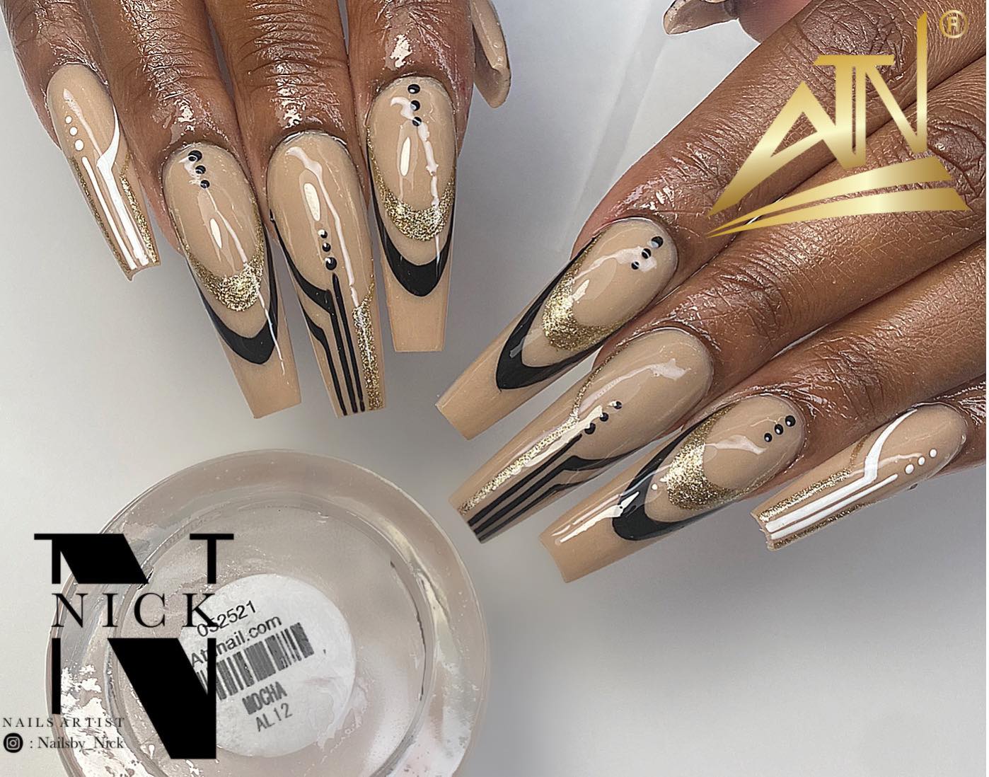 I’m Nude Acrylic Powder - Set AL 15 Colors