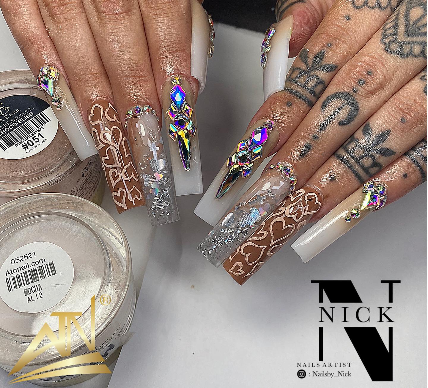 I’m Nude Acrylic Powder - Set AL 15 Colors