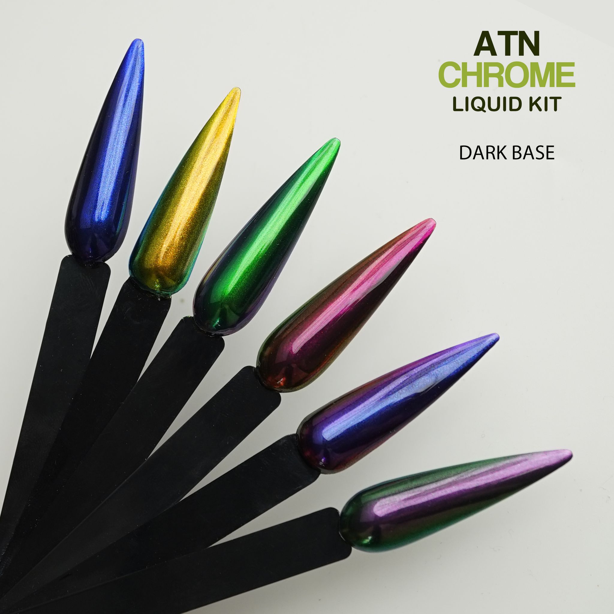 Chrome Liquid Kit - Set 6 Colors/Pack