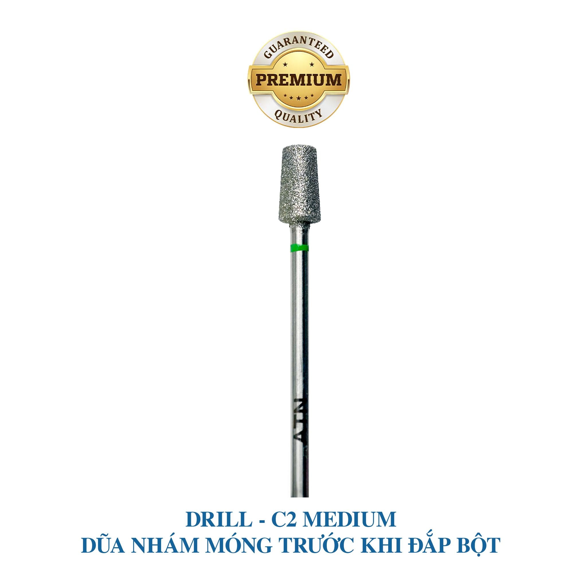 Drill Bit C2 – Medium Grit Nail Prep