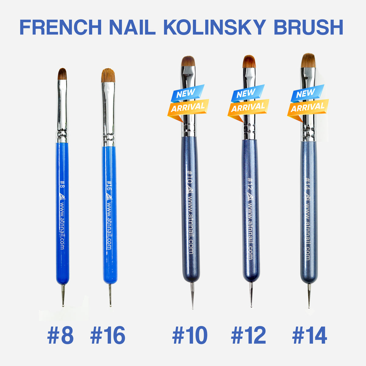 ATN BRUSH FRENCH NAIL ART — ATN Nail Supply