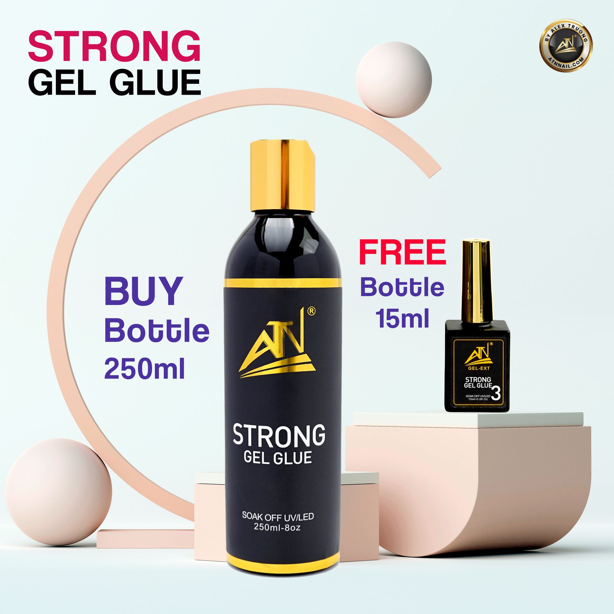 Bộ sản phẩm thiết yếu ATN Gel X Nail
