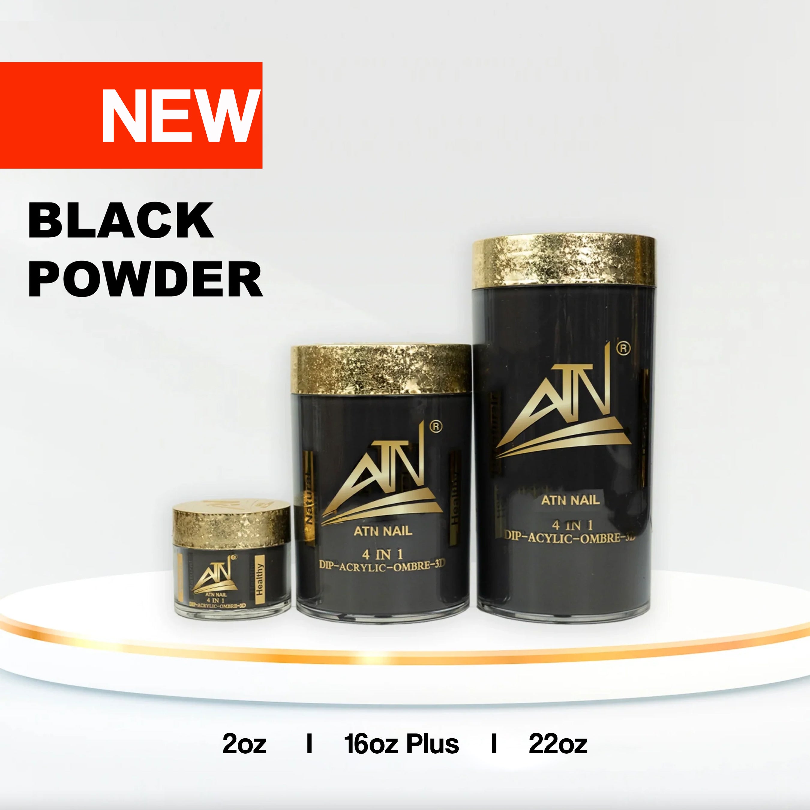 Super Black Acrylic Powder