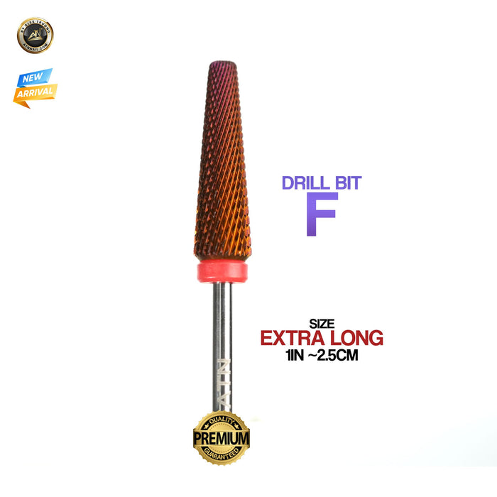 DRILL BIT - M_F_XC_XF - EXTRA LONG - Safety 5 in 1 - PURPLE