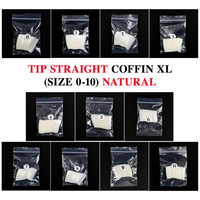 TIP STRAIGHT COFFIN  XL (0-10)