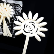 TIPS SAMPLE FLOWER WITH RING - 2 COLOR | 10pcs/1 BAG