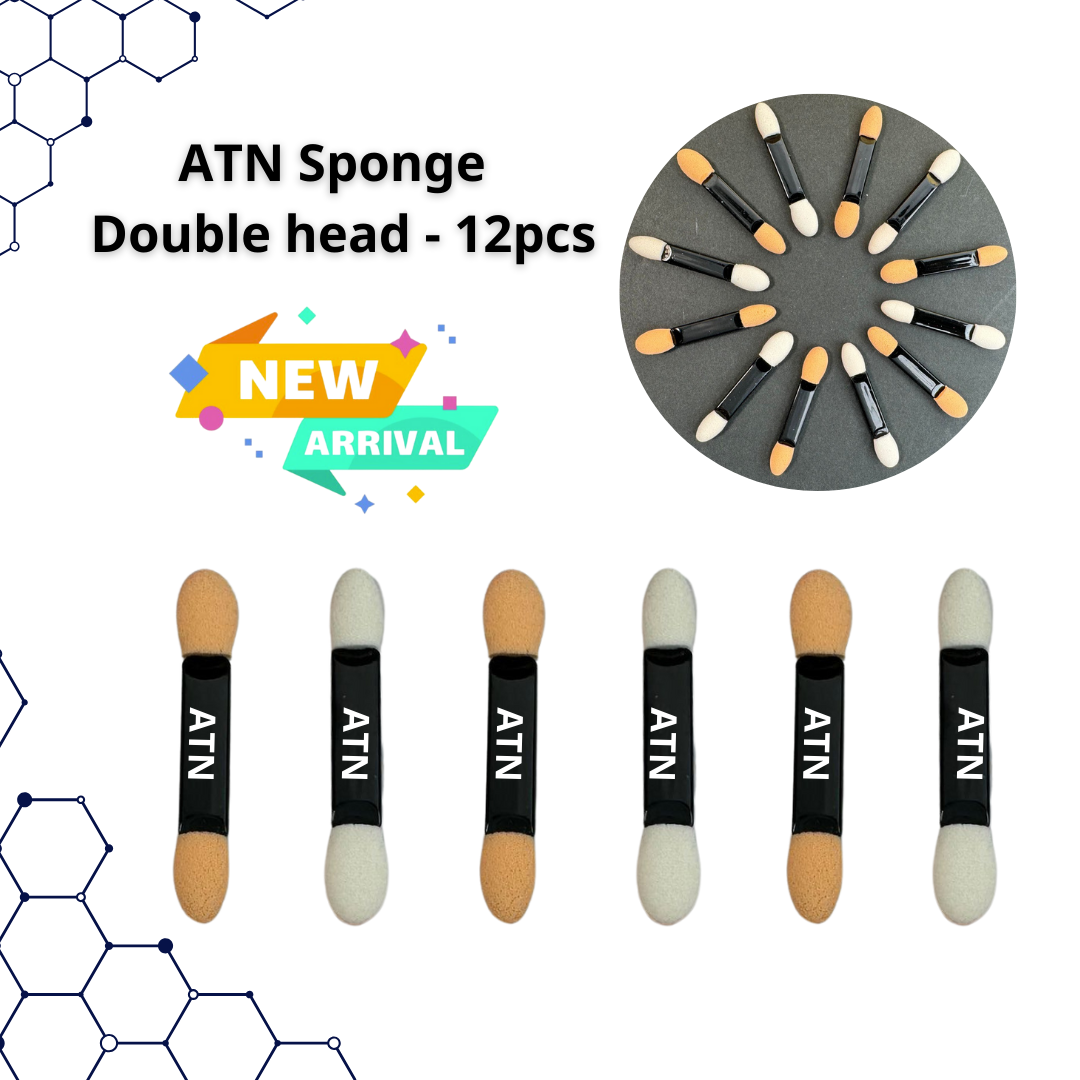 Nail Brush Double Head | CỌ ĐÁNH CHROME 2 ĐẦU