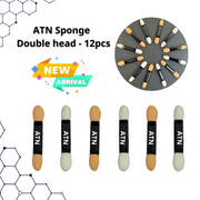 Nail Brush Double Head | CỌ ĐÁNH CHROME 2 ĐẦU