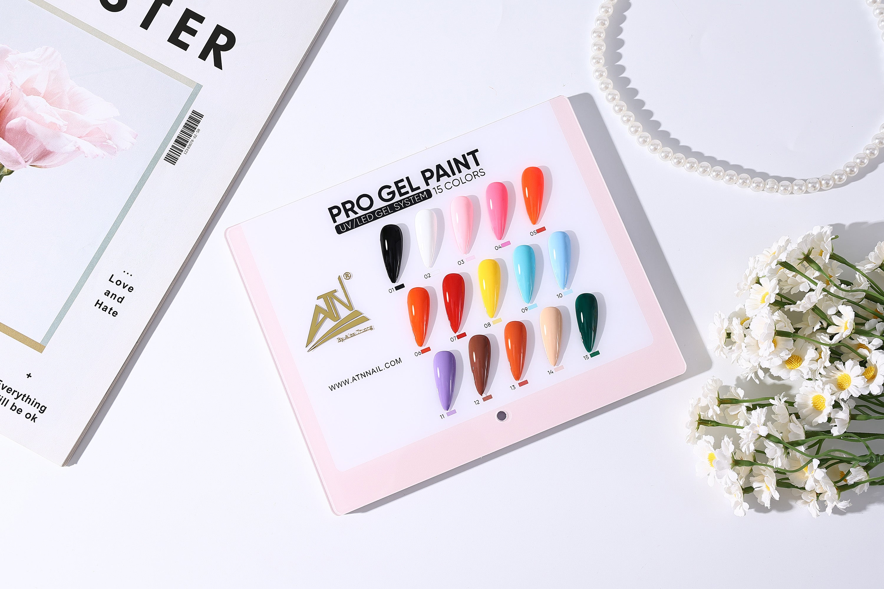 ATN Pro Gel Paint - 15 Colors NEW