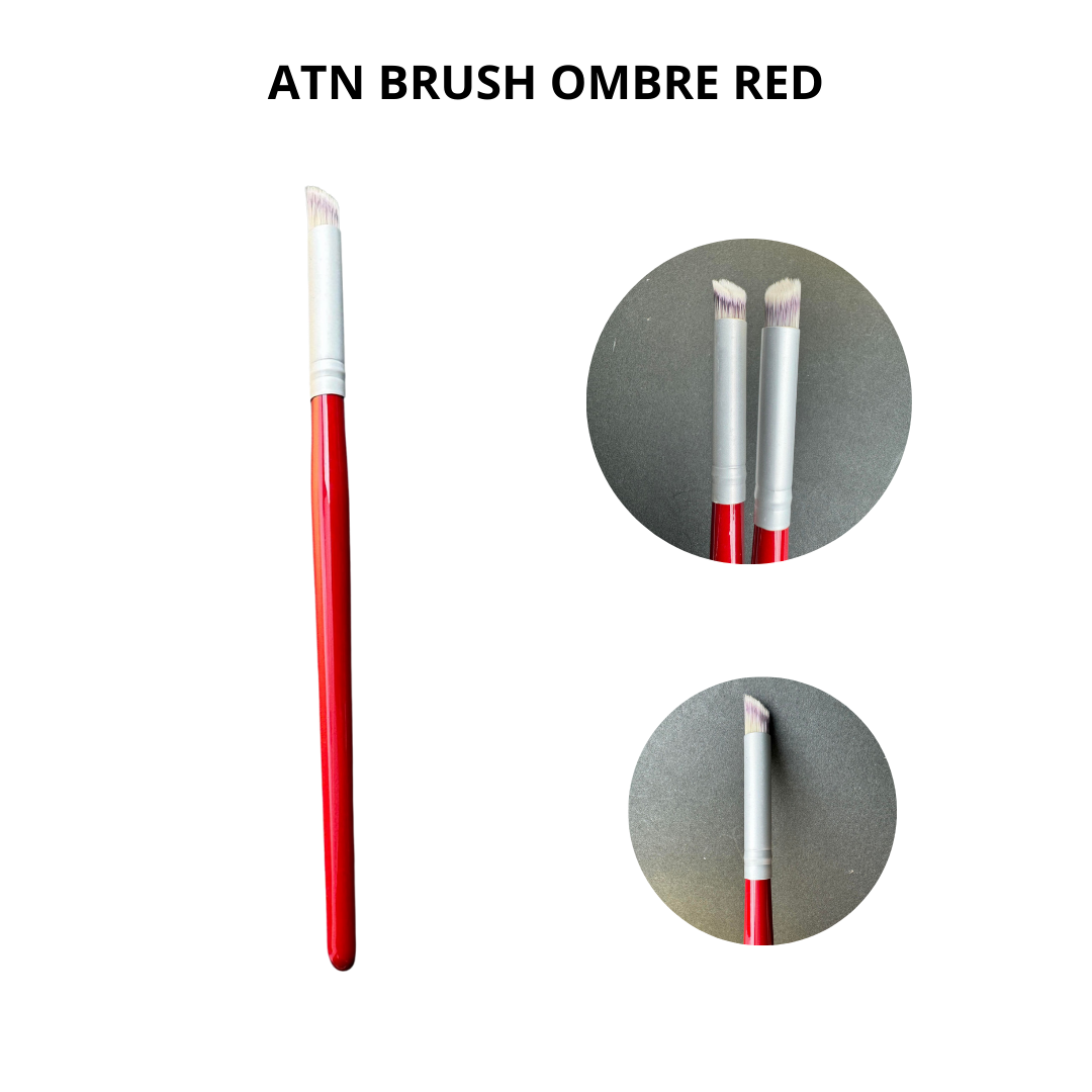 BRUSH | CỌ DẶM OMBRE ĐẦU TRÒN | RED