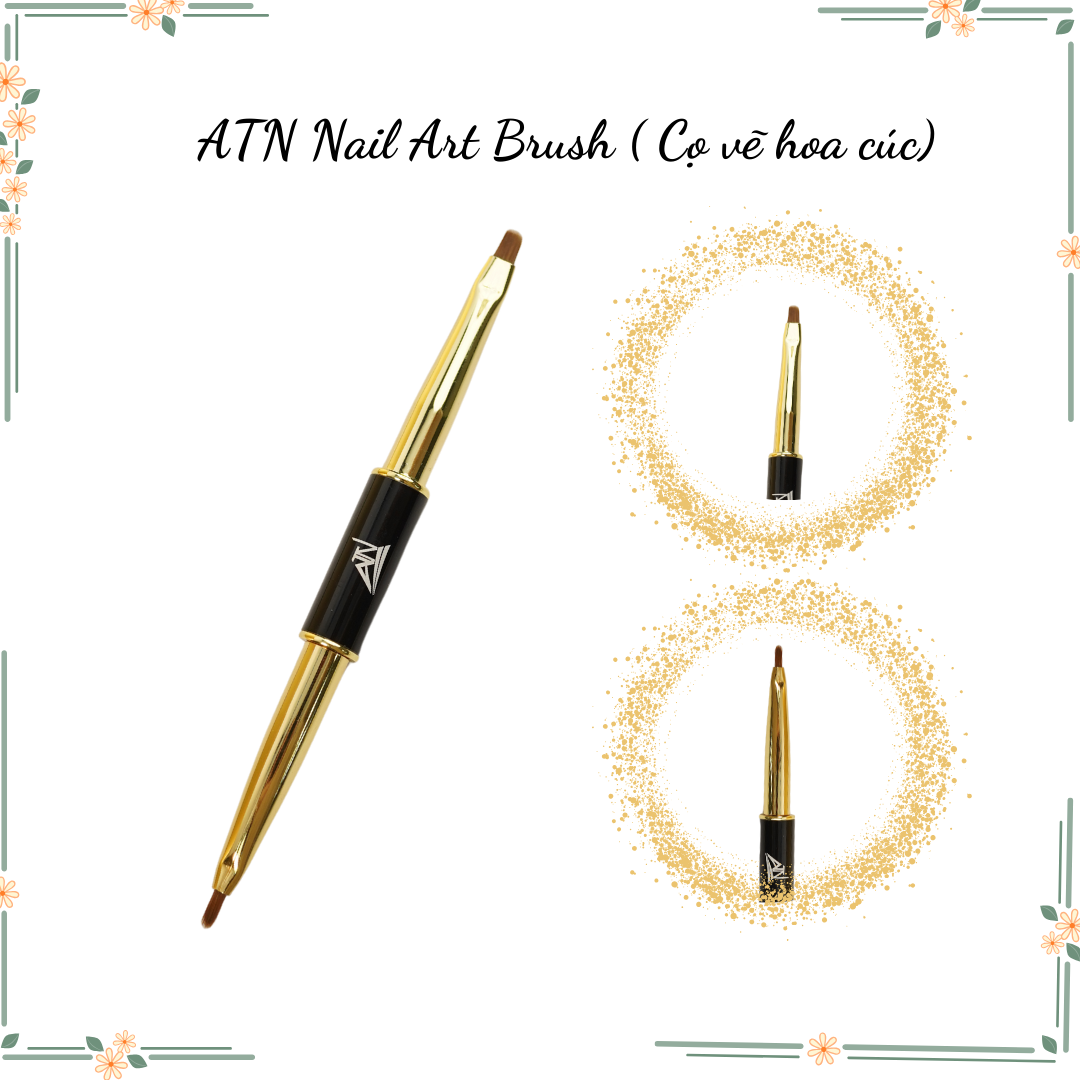 BRUSH | NAIL ART - VẼ HOA CÚC