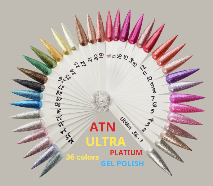 ATN ULTRA GEL POLISH 15 ml | SET 36 Colors