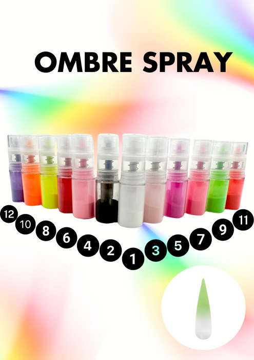 OMBRE SPRAY - XỊT OMBRE 12 COLORS