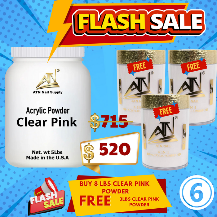 Flash Sale: Powder Clear Pink Buy 08 Lbs Get 03 Lbs FREE