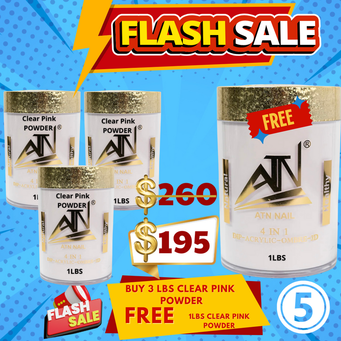 Flash Sale: Clear Pink Powder Buy 03 Lbs get 01 Lbs Free