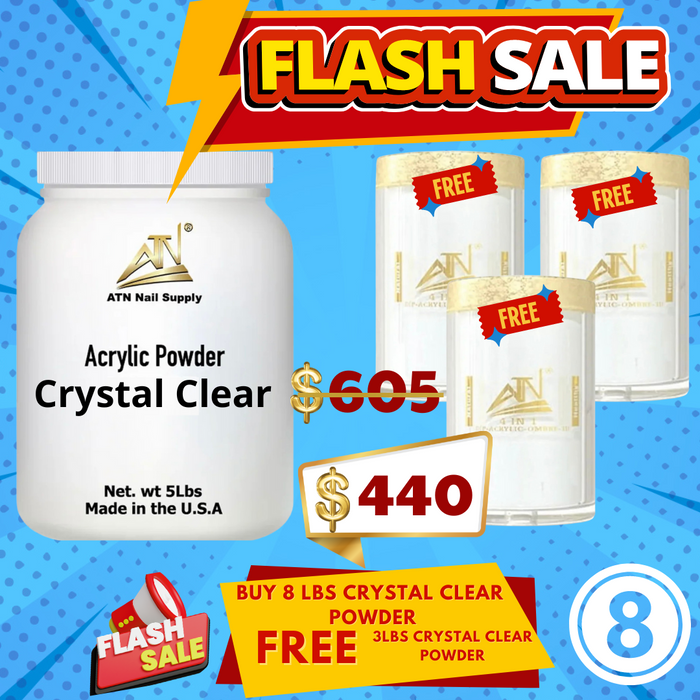 Flash sale: Crystal Clear Powder Buy 08 Lbs Get 01 Lbs Free