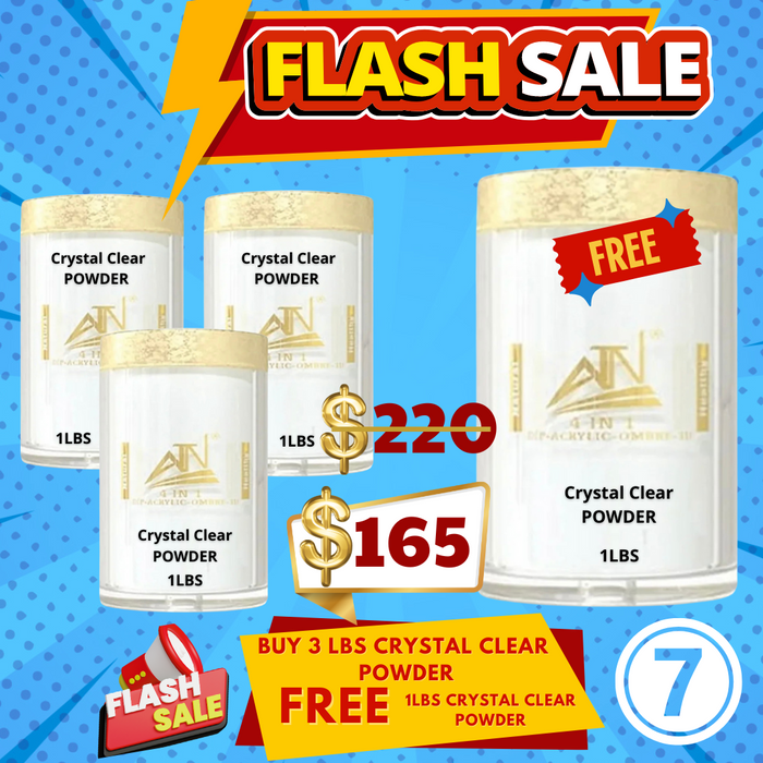 Flash sale: Powder crystal Clear Buy 03Lbs Get 01 Lbs FREE