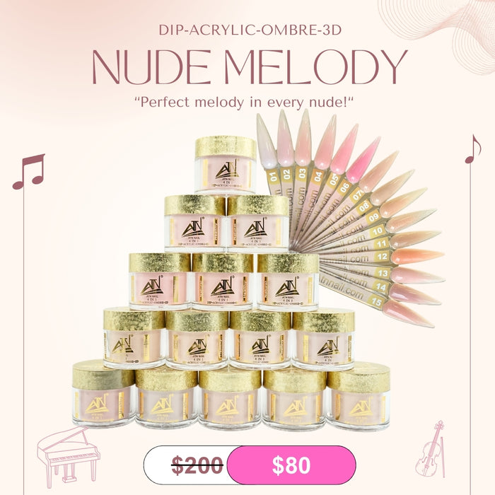 NUDE MELODY COLLECTION 15 COLORS