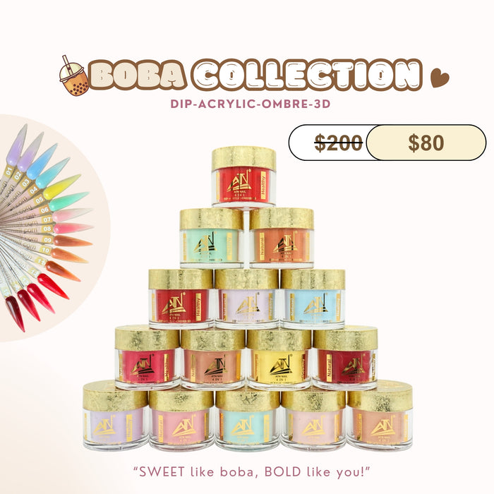 BOBA COLLECTION SET 15 COLORS