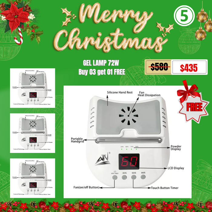 Christmas 2024 - Gel lamp 72w - Buy 03 free 01 (5)