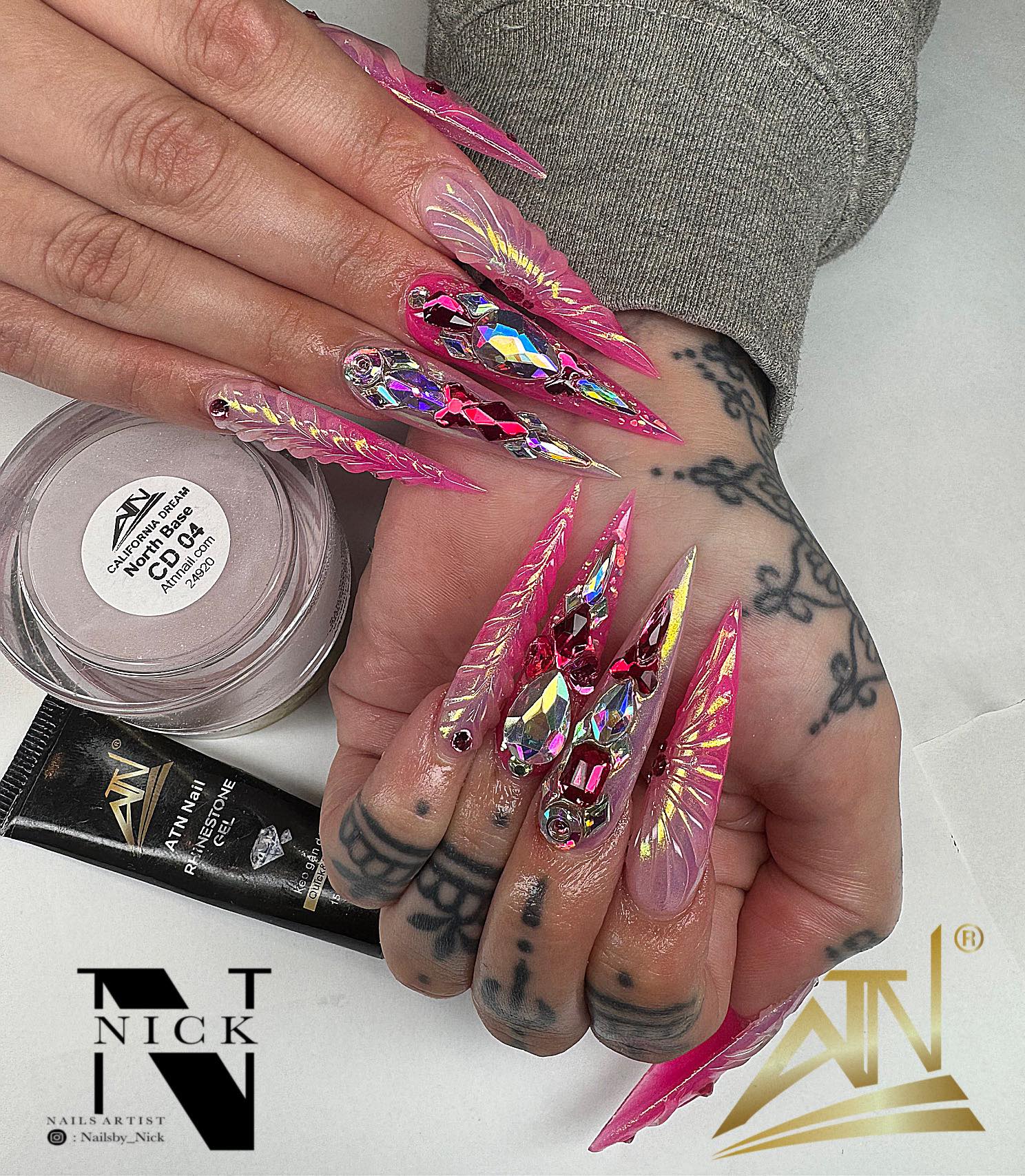 California Dream Acrylic Powder 2oz - Set CD 15 Colors