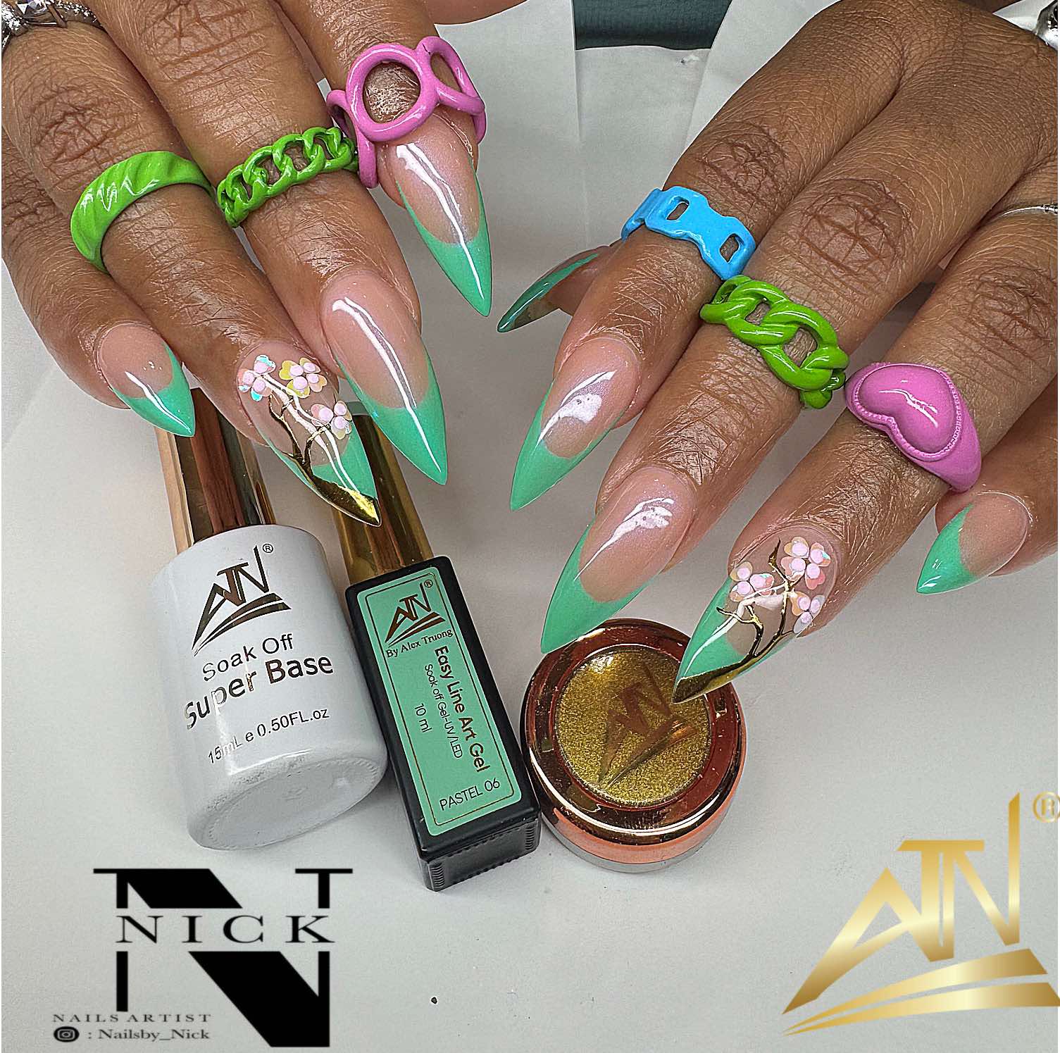 ATN Easy Liner Art SET (15 colors) - 4 Collection