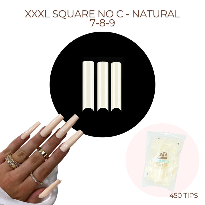 TIPS (C) CURVE - XXXL SQUARE (0-9) (BAG)