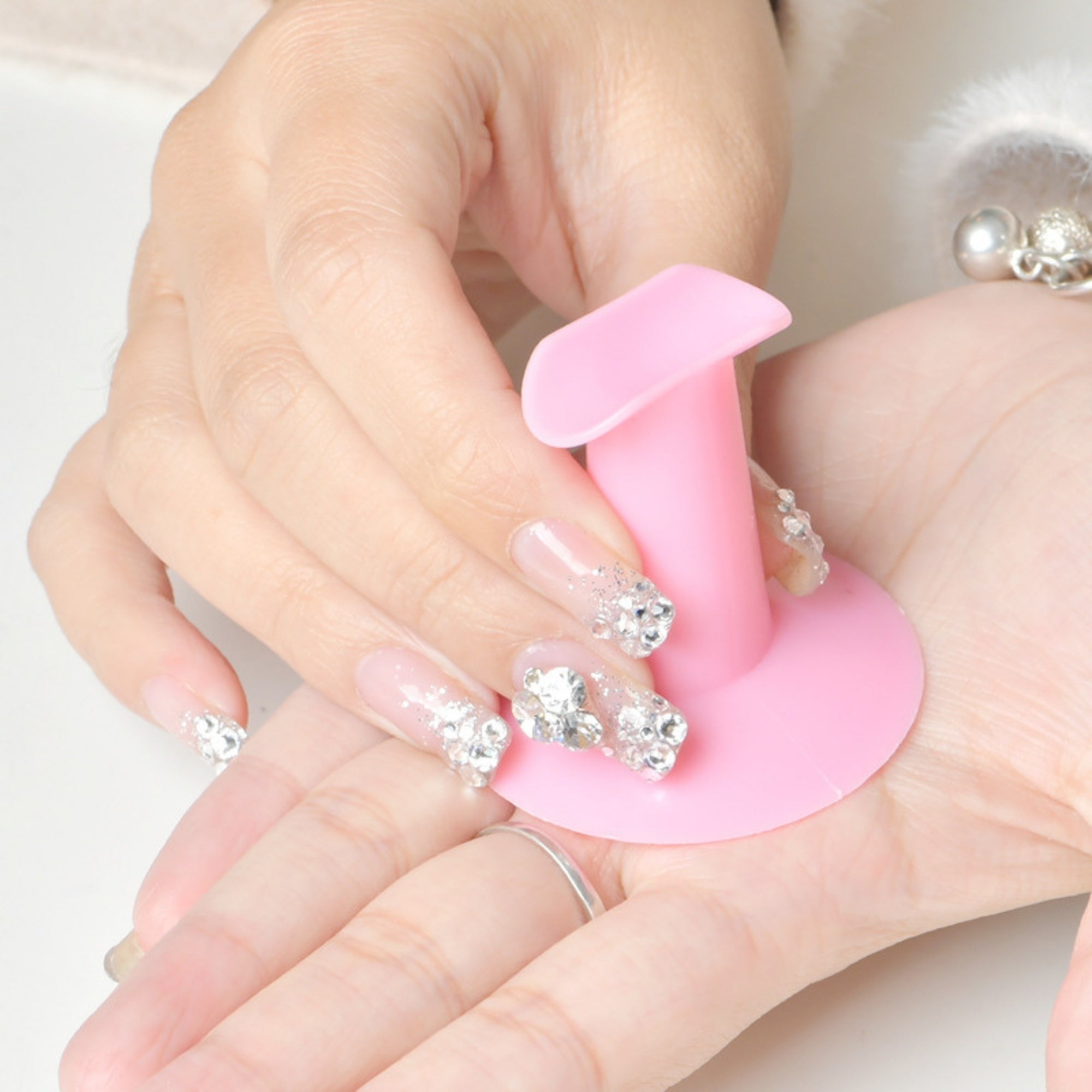 Finger Support Manicure Holder – Nail Art Finger Rest for Gel Polish & Accessories