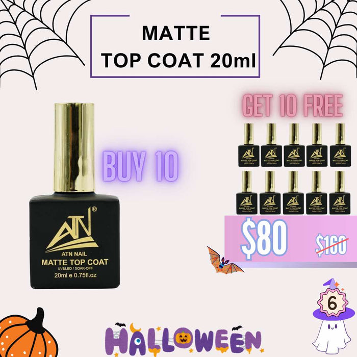 [FS1022] MATTE TOP COAT 20ML - BUY 10 GET 10 FREE