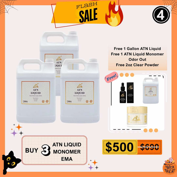 [FS1030] Deal 04 | 3 ATN EMA LIQUID (1Gal) | BUY 3 GET 1 FREE + 1 Khử mùi + 1 Clear Powder (2oz)