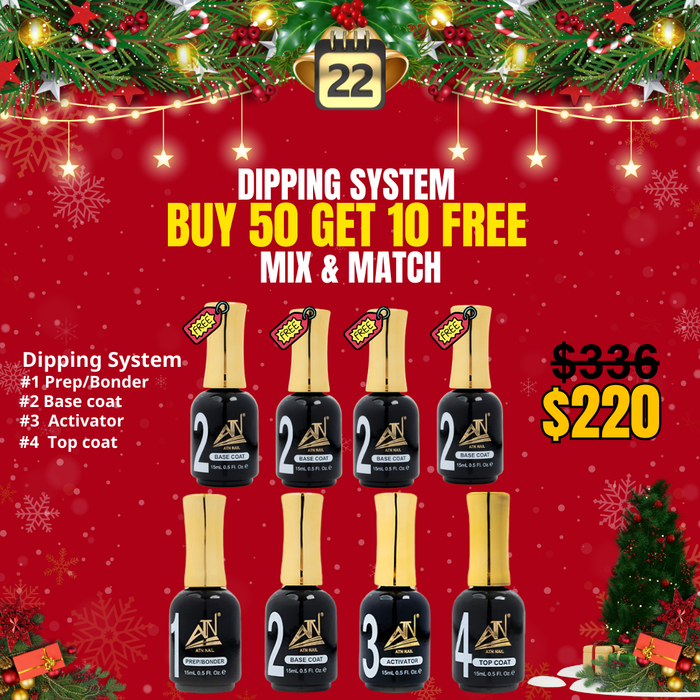 Dipping System Buy 50 get 10 Free Mix & Match