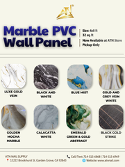 MARBLE PVC WALL PANEL (PICK-UP IN STORE ONLY)