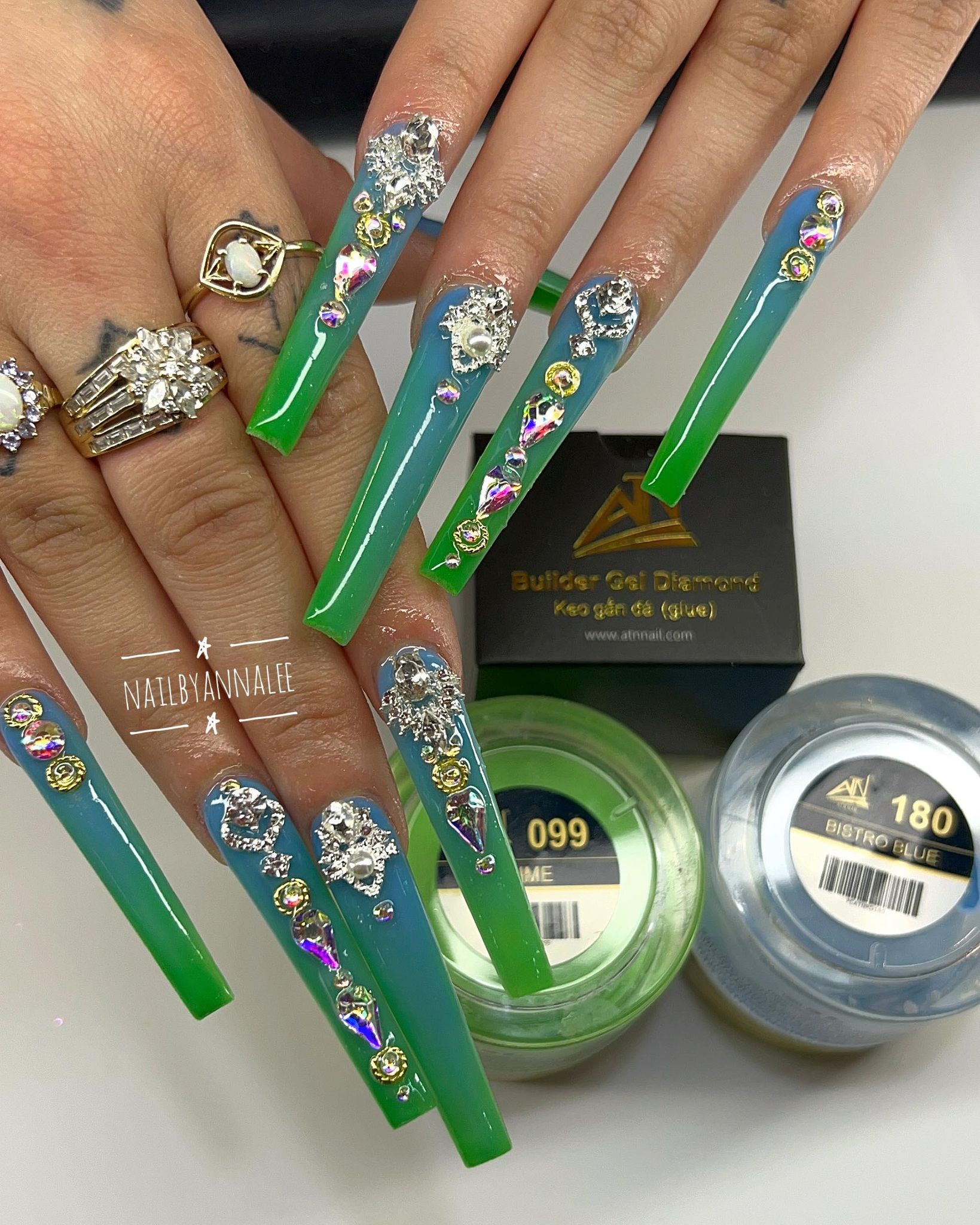 Whole Line 200 Colors  (#1 -> #200) – Trio 3 in 1 (Powder-Gel-Lacquer)