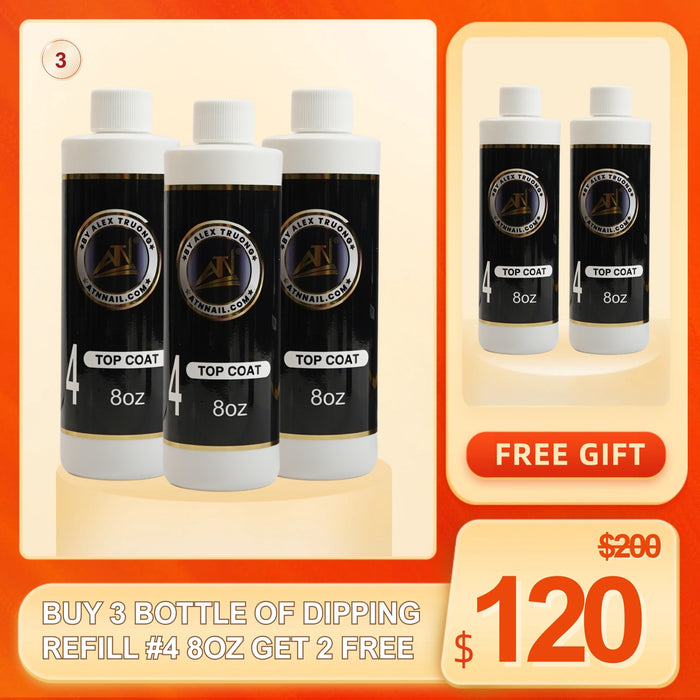 FS0916 - ATN Dipping Top Coat Refill #4 – 8oz | Buy 3 Get 2 Free