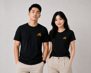 ATN Polyester 3D Embroidery Tee – Black