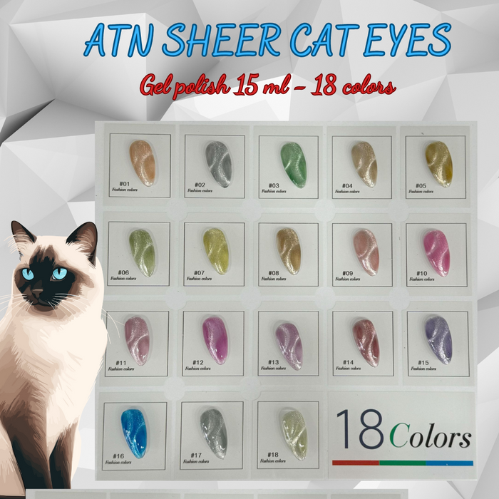 ATN SHEER CAT EYES -18 Colors