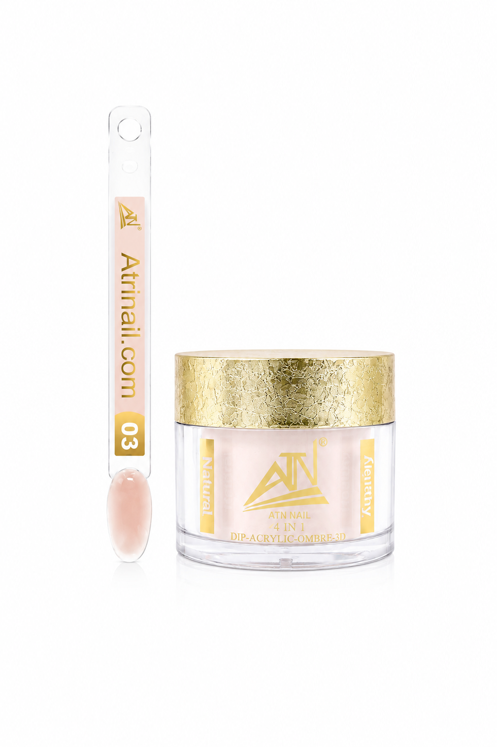 ATN Cafe De Blush Acrylic Powder - Set CF 6 Colors