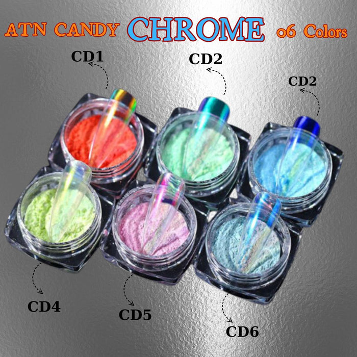 ATN CHROME - CANDY CHROME SET 6 COLORS