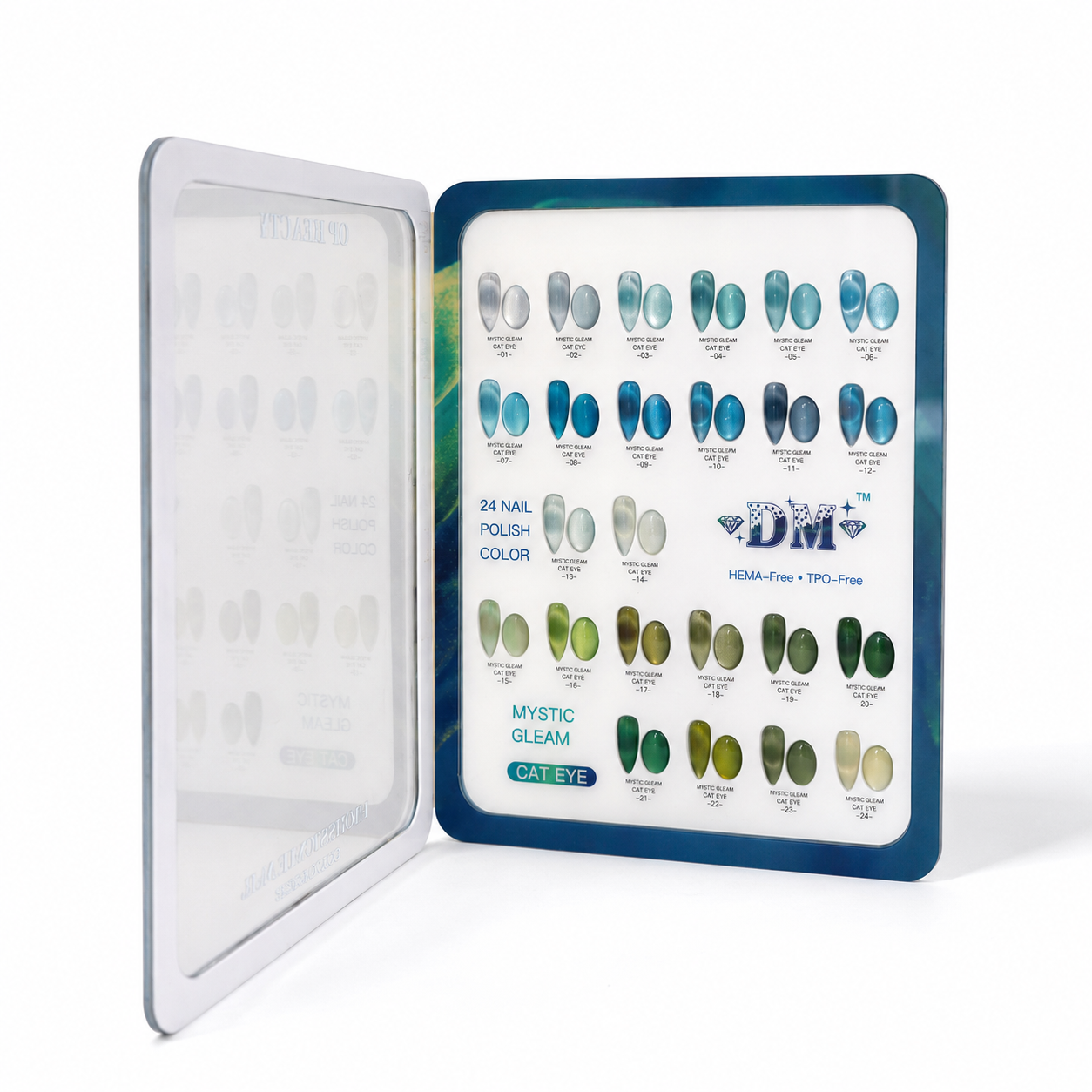 DM Mystic Gleam Cat Eye - Set 24 Colors