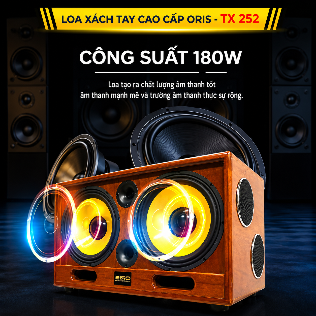 ORIS TX 252 KARAOKE SPEAKER (PICK-UP IN STORE ONLY)