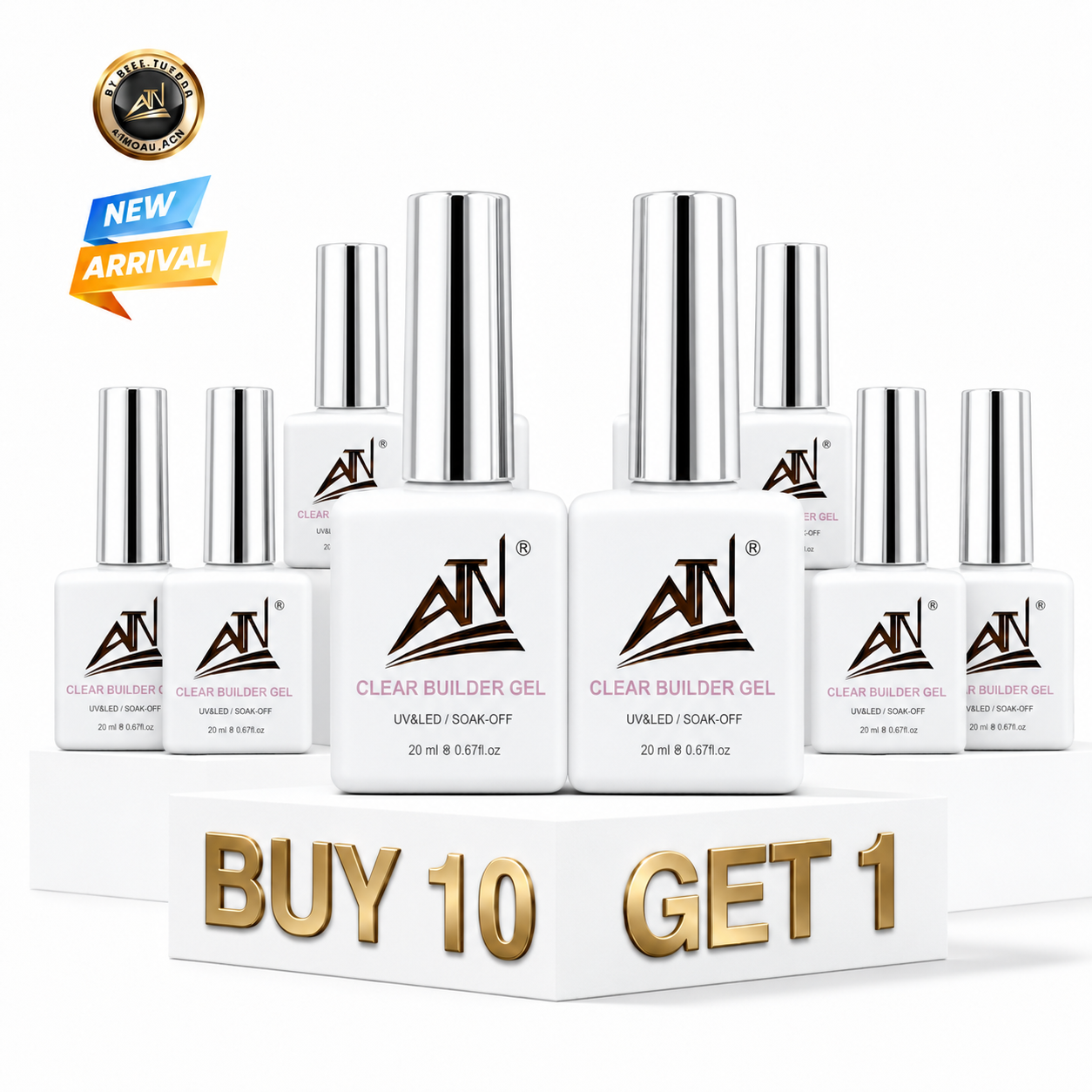 GEL - CHAI GEL TẠO MẠCH ATN 20ML - TRONG SUỐT