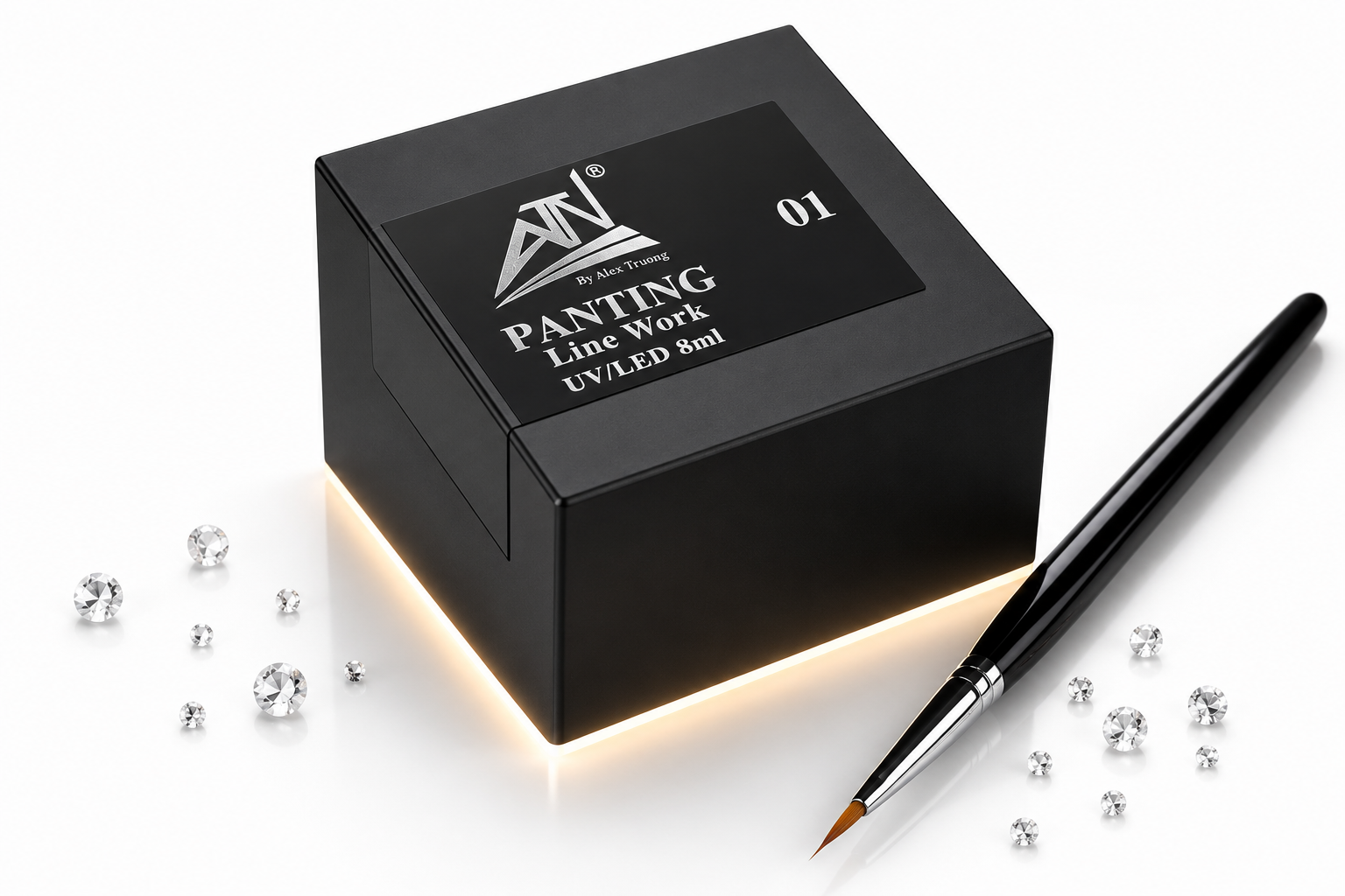 ATN Painting Line Work - #1 Black 8ml