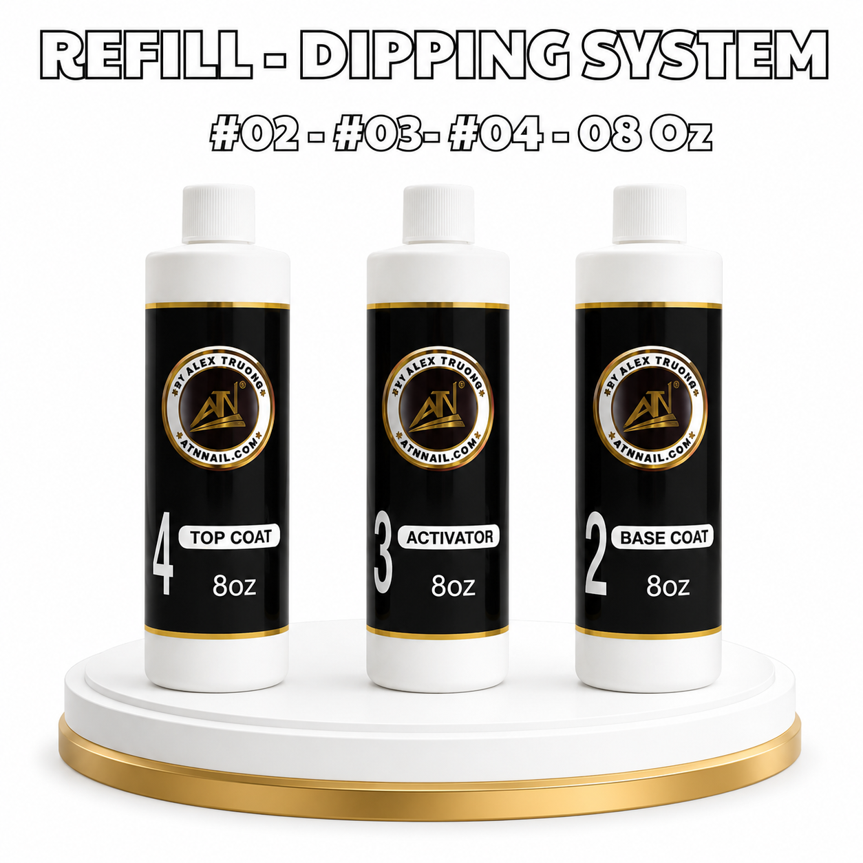 ATN Dipping #4 Top Coat - Refill 8oz