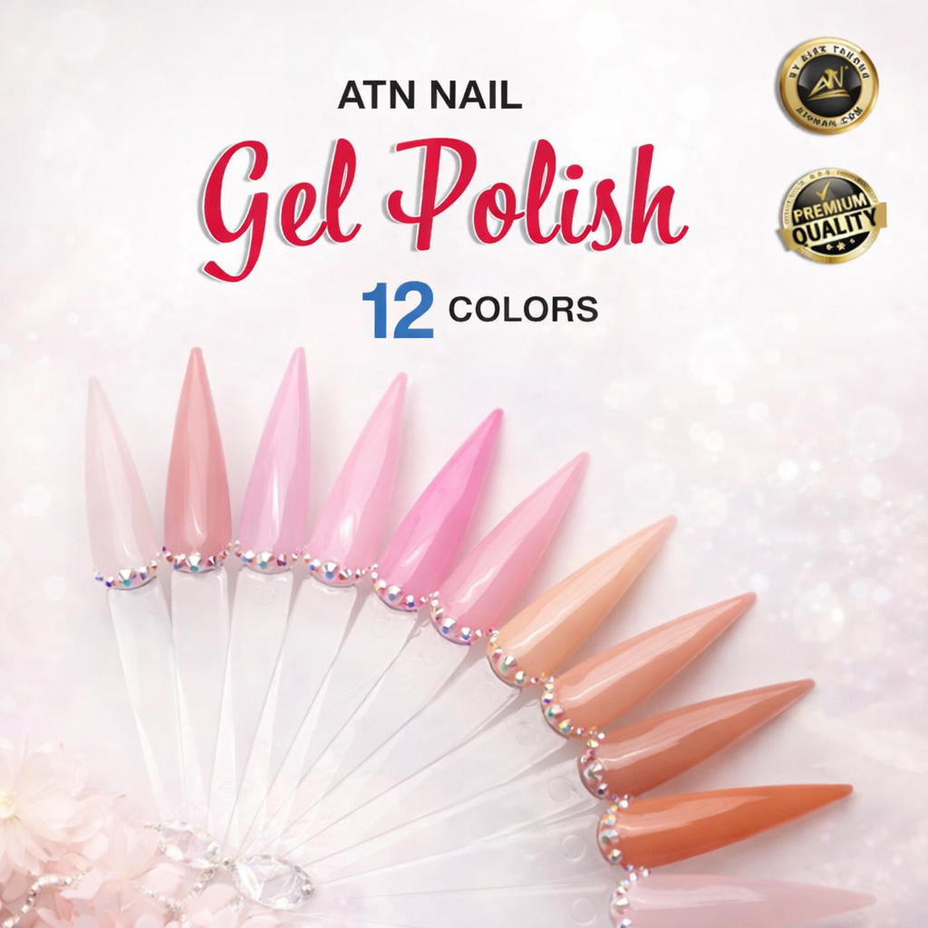 ATN Nude Gel Polish - 12 Colors