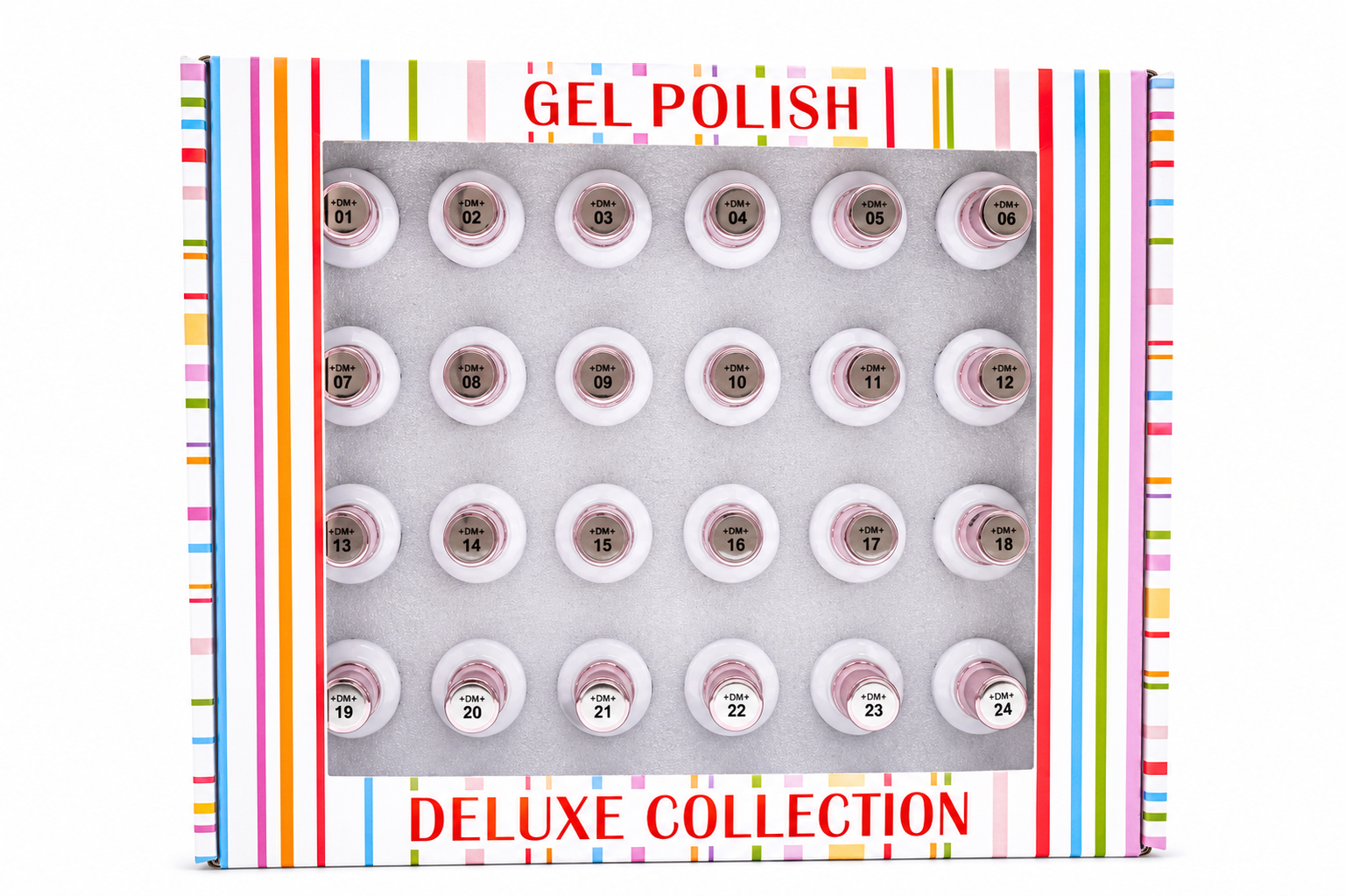 DM Cat Eye Nude Glow Gel Polish – Set 24 Colors