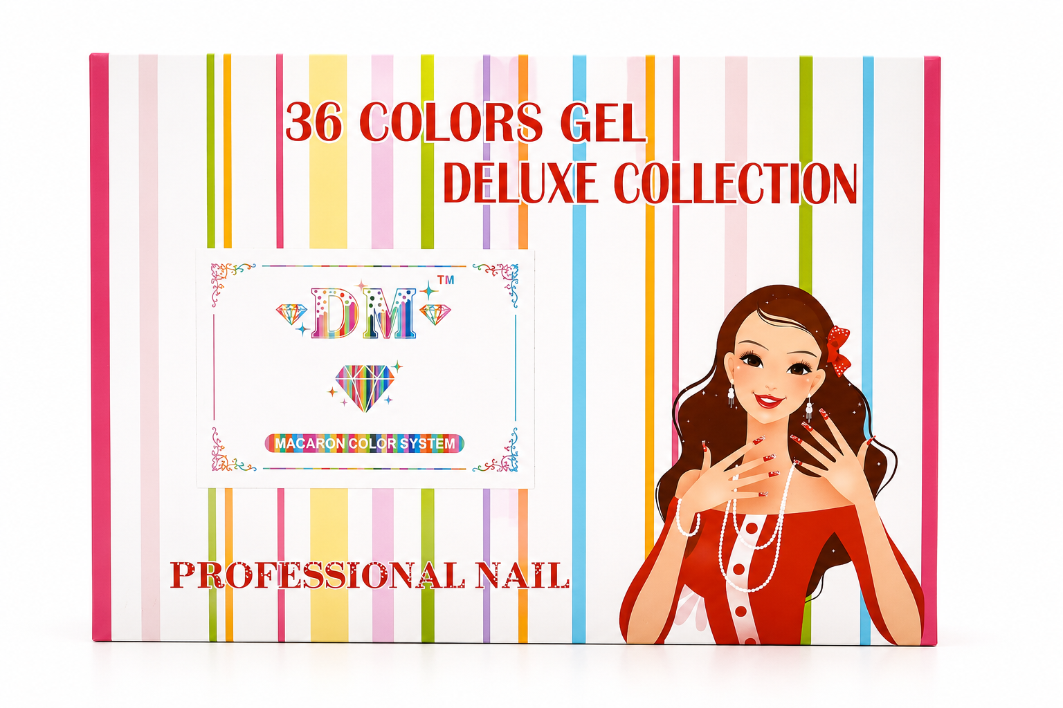 DM Macaron Gel Polish 36 colors