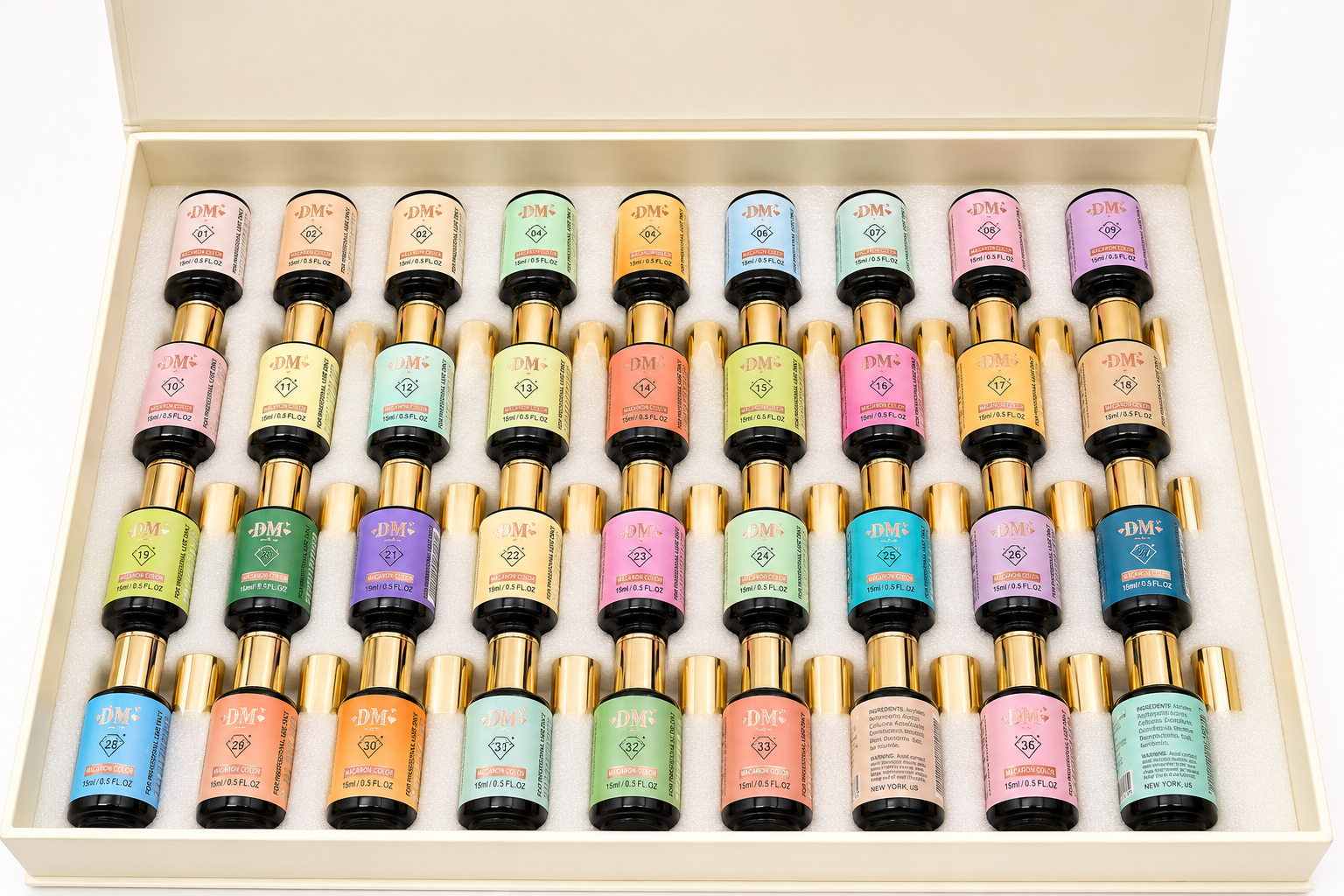DM Macaron Gel Polish 36 colors