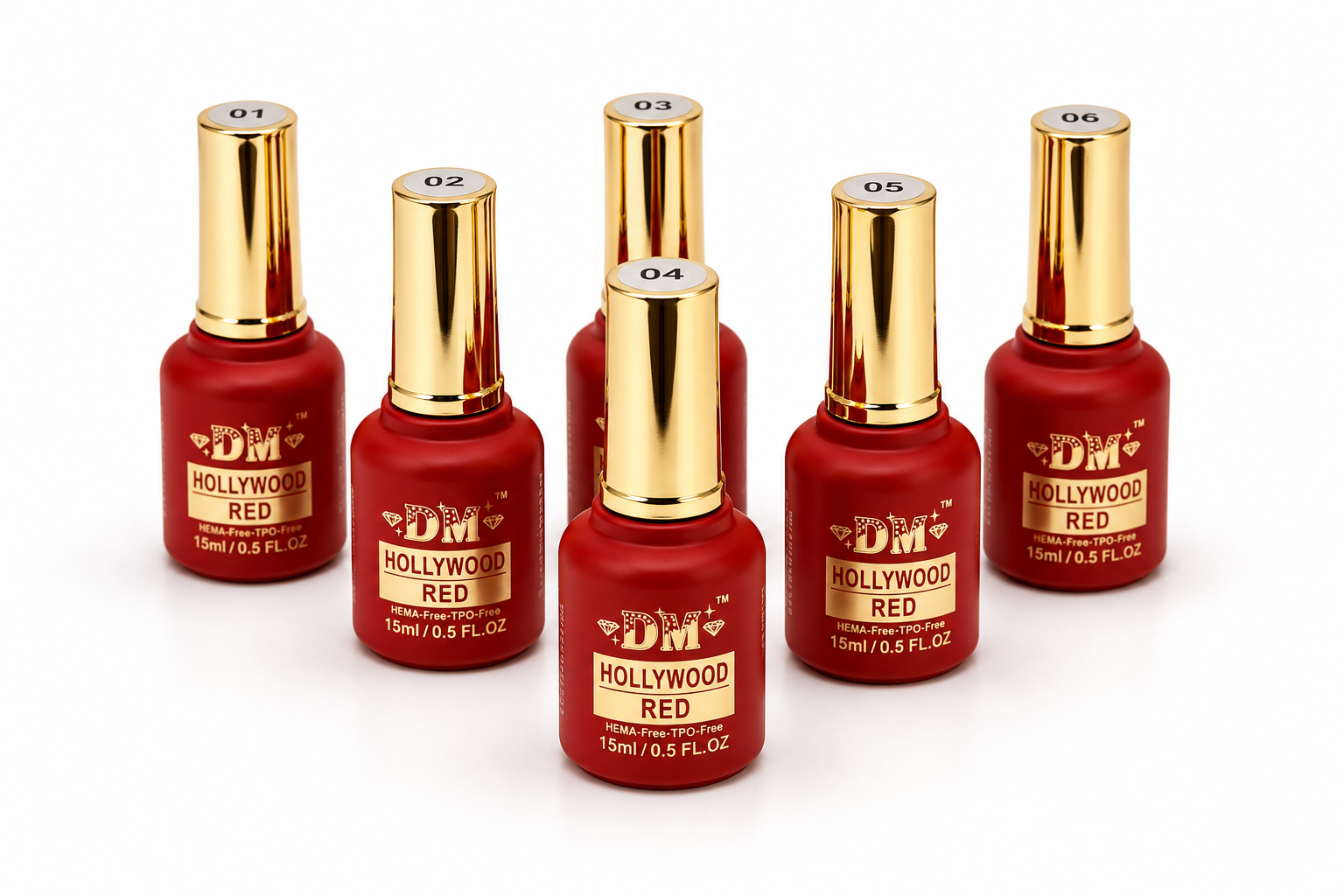 DM Holywood Red collection 36 màu